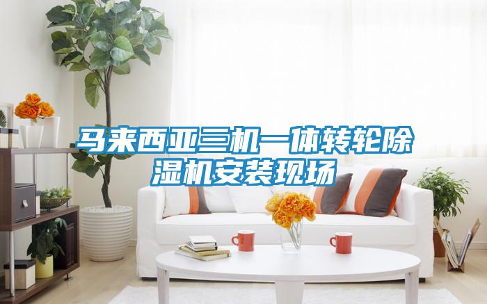 馬來西亞三機一體轉輪除濕機安裝現(xiàn)場