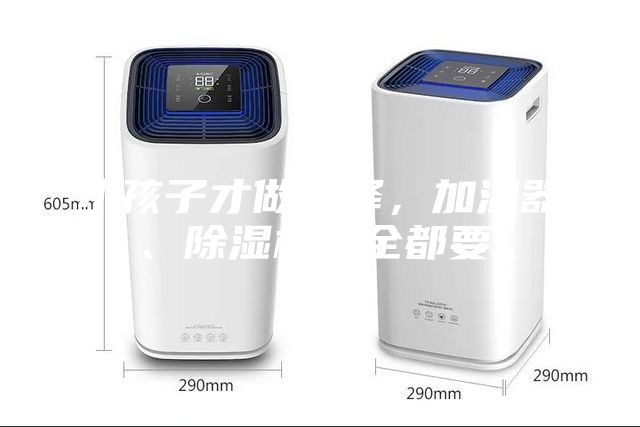 小孩子才做選擇，加濕器、除濕機我全都要！