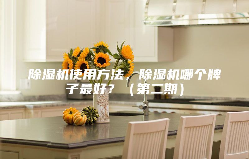 除濕機(jī)使用方法，除濕機(jī)哪個(gè)牌子最好？（第二期）