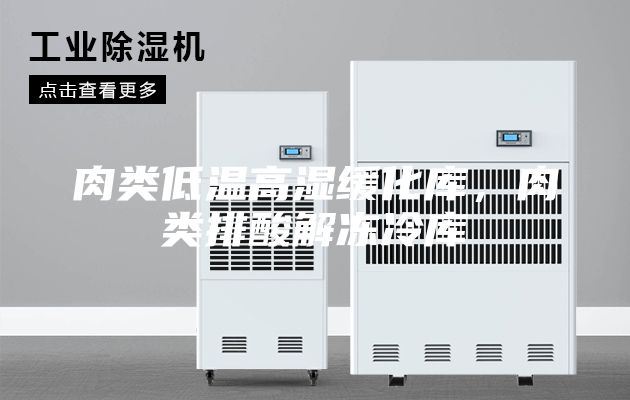 肉類低溫高濕緩化庫，肉類排酸解凍冷庫