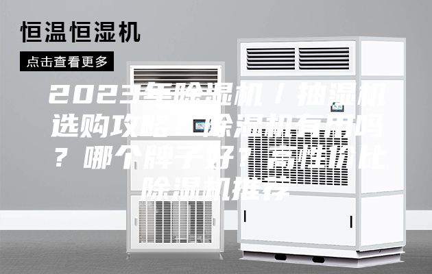 2023年除濕機(jī)／抽濕機(jī)選購(gòu)攻略！除濕機(jī)有用嗎？哪個(gè)牌子好？高性價(jià)比除濕機(jī)推薦