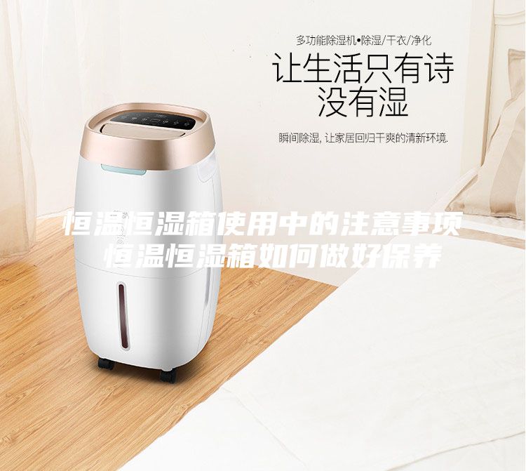 恒溫恒濕箱使用中的注意事項 恒溫恒濕箱如何做好保養