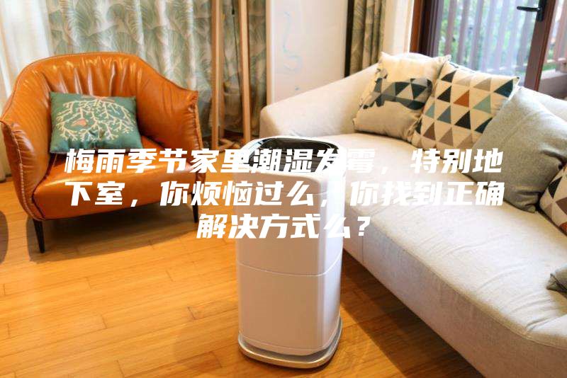 梅雨季節(jié)家里潮濕發(fā)霉，特別地下室，你煩惱過么，你找到正確解決方式么？