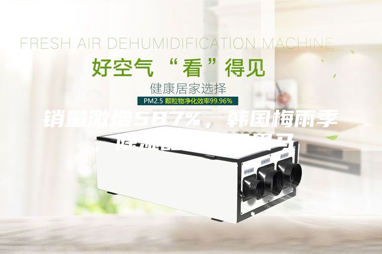 銷量激增587%，韓國梅雨季，除濕器成類目黑馬